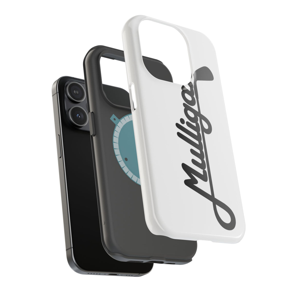 Magnetic Impact-Resistant Cases, white
