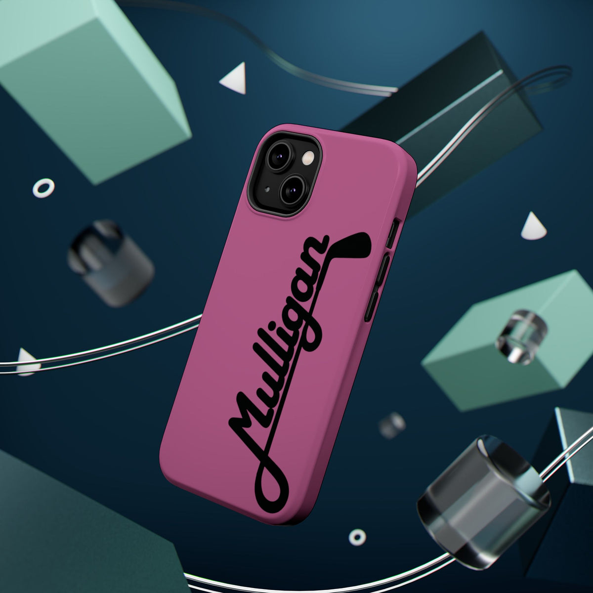 Magnetic Impact-Resistant Cases, hot pink