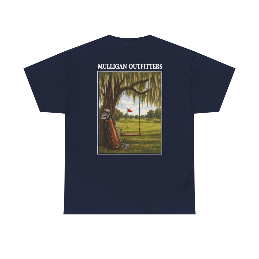 Mulligan T-Shirt, Back yard