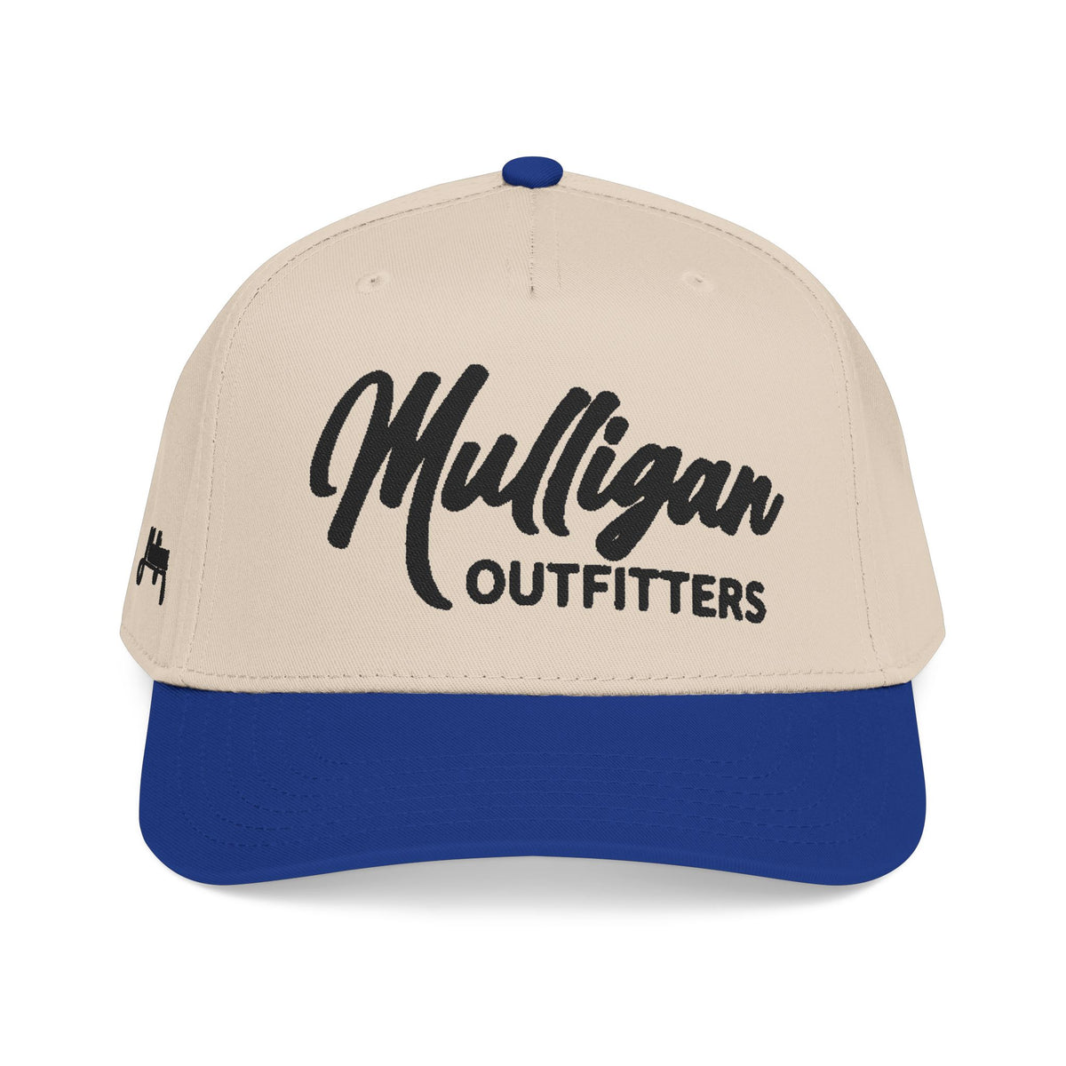 Mid profile golf hat, mulligan outfitters