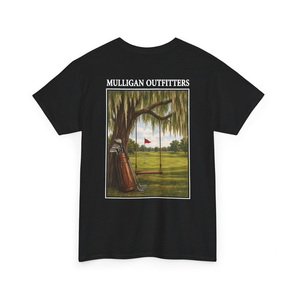 Mulligan T-Shirt, Back yard
