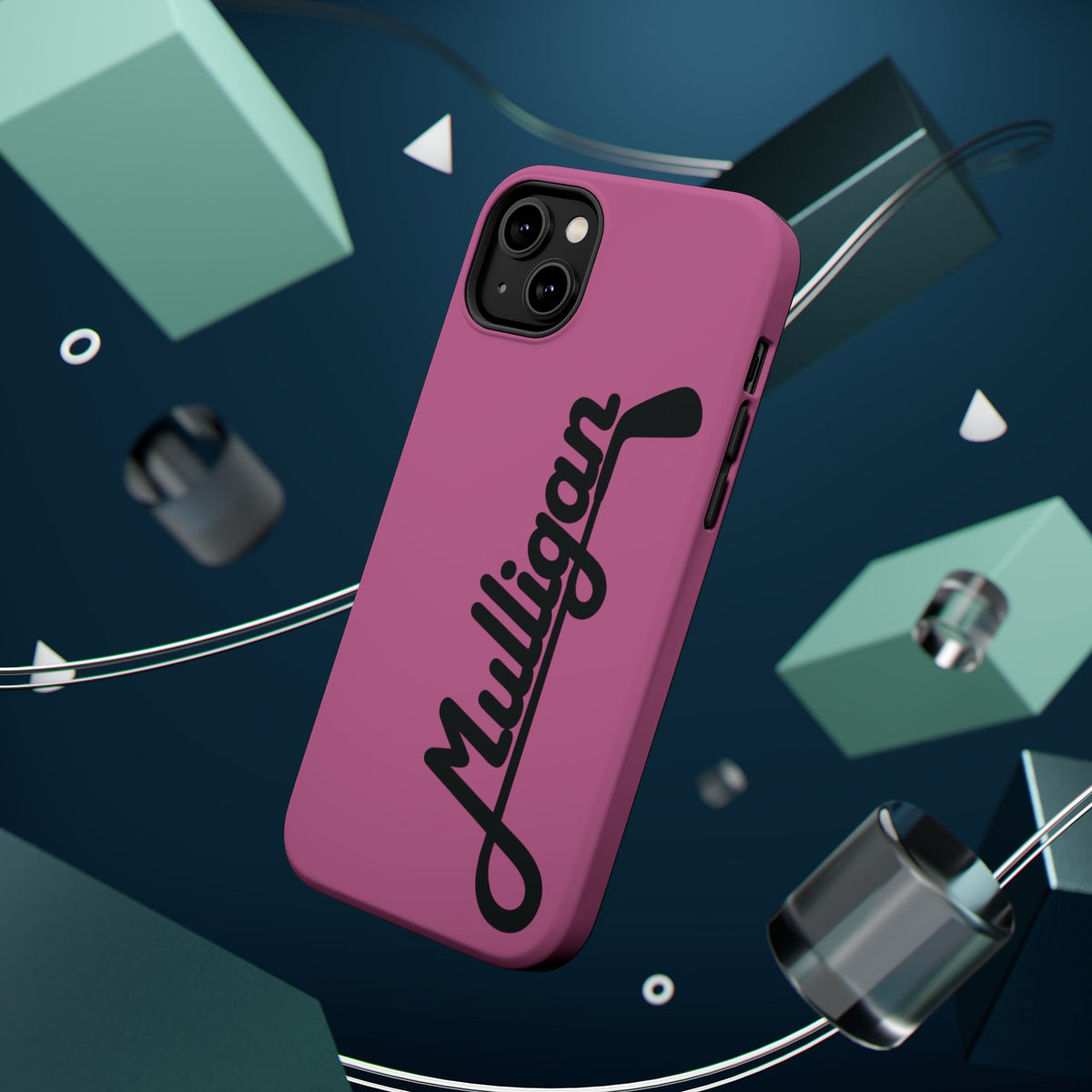 Magnetic Impact-Resistant Cases, hot pink