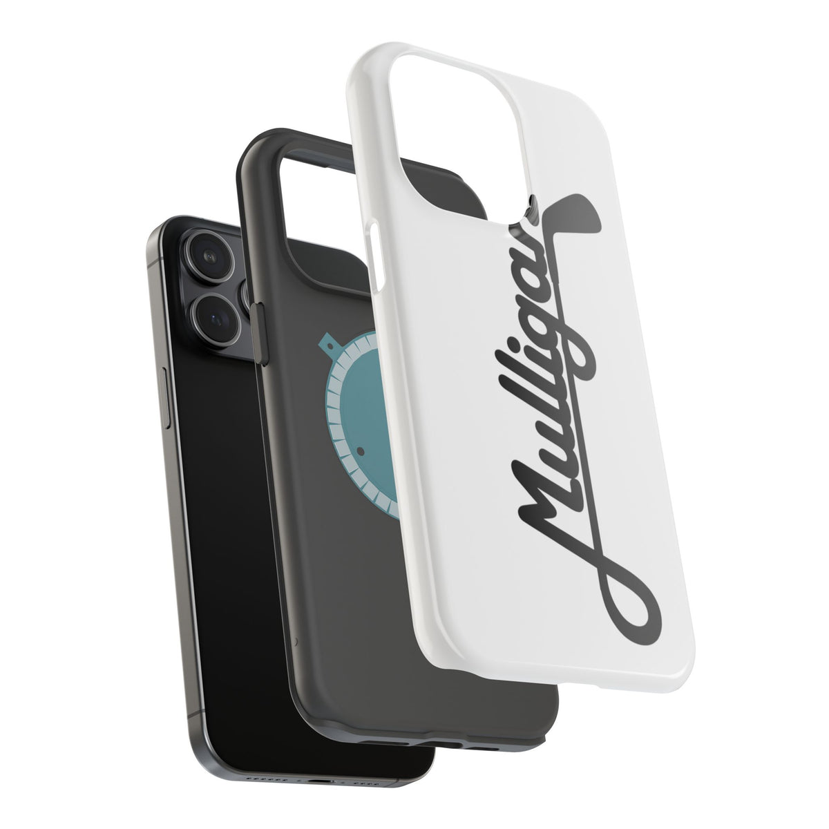 Magnetic Impact-Resistant Cases, white