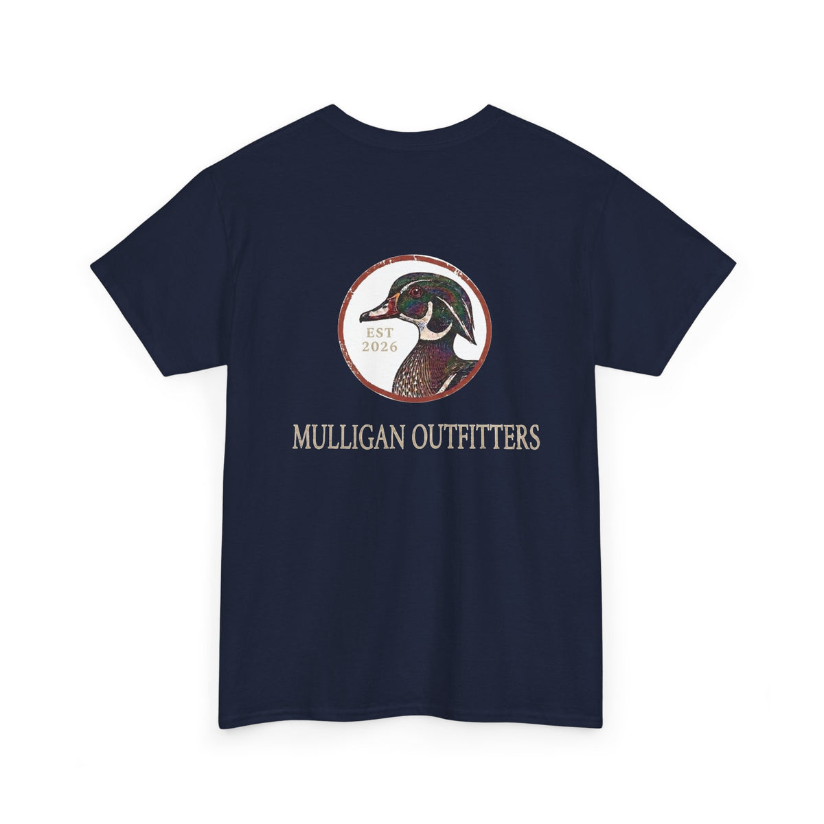 Mulligan golf T shirt, wood duck