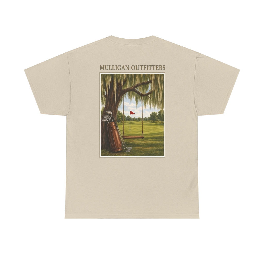 Mulligan T-Shirt, Back yard