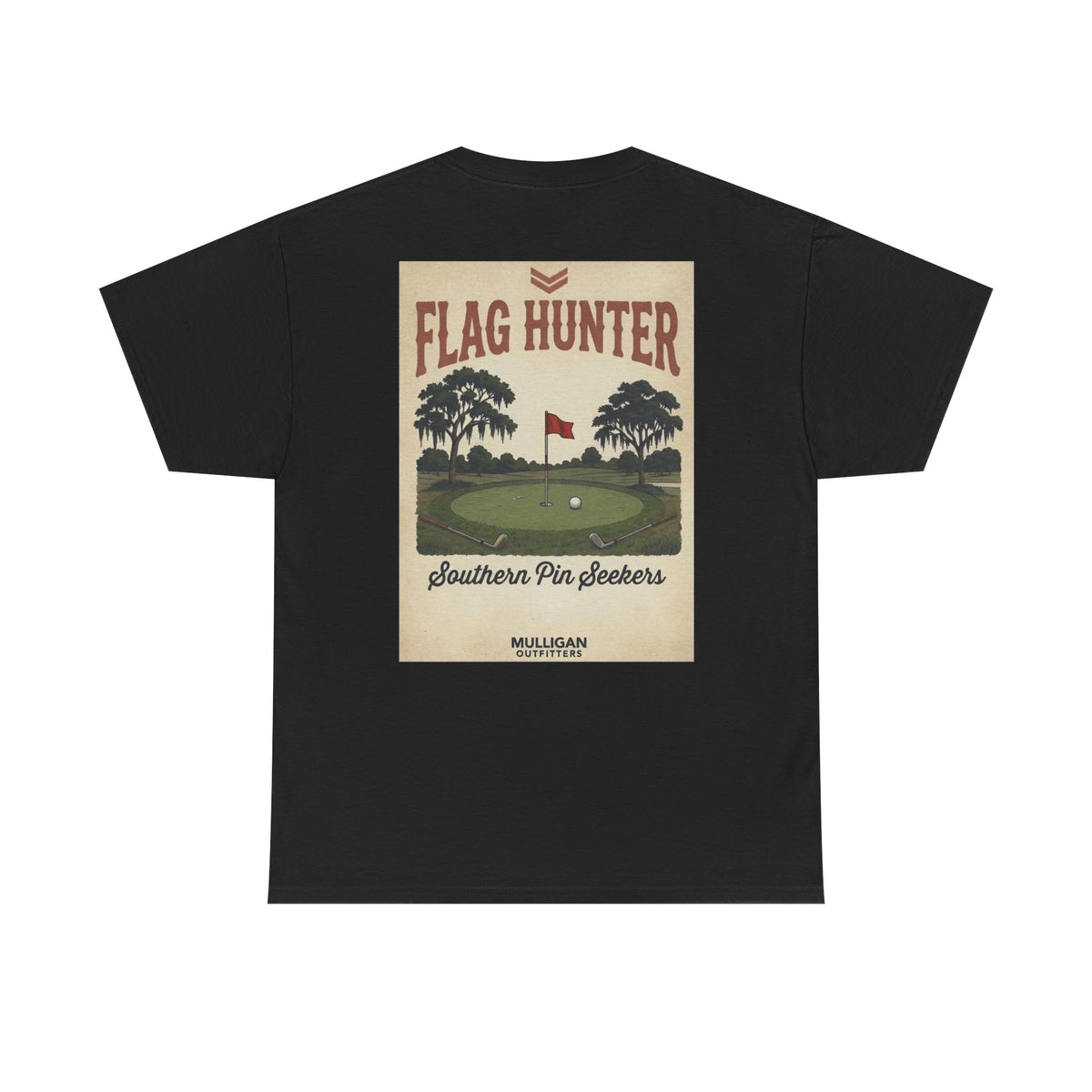 Golf Mulligan T-shirt, Flag hunter
