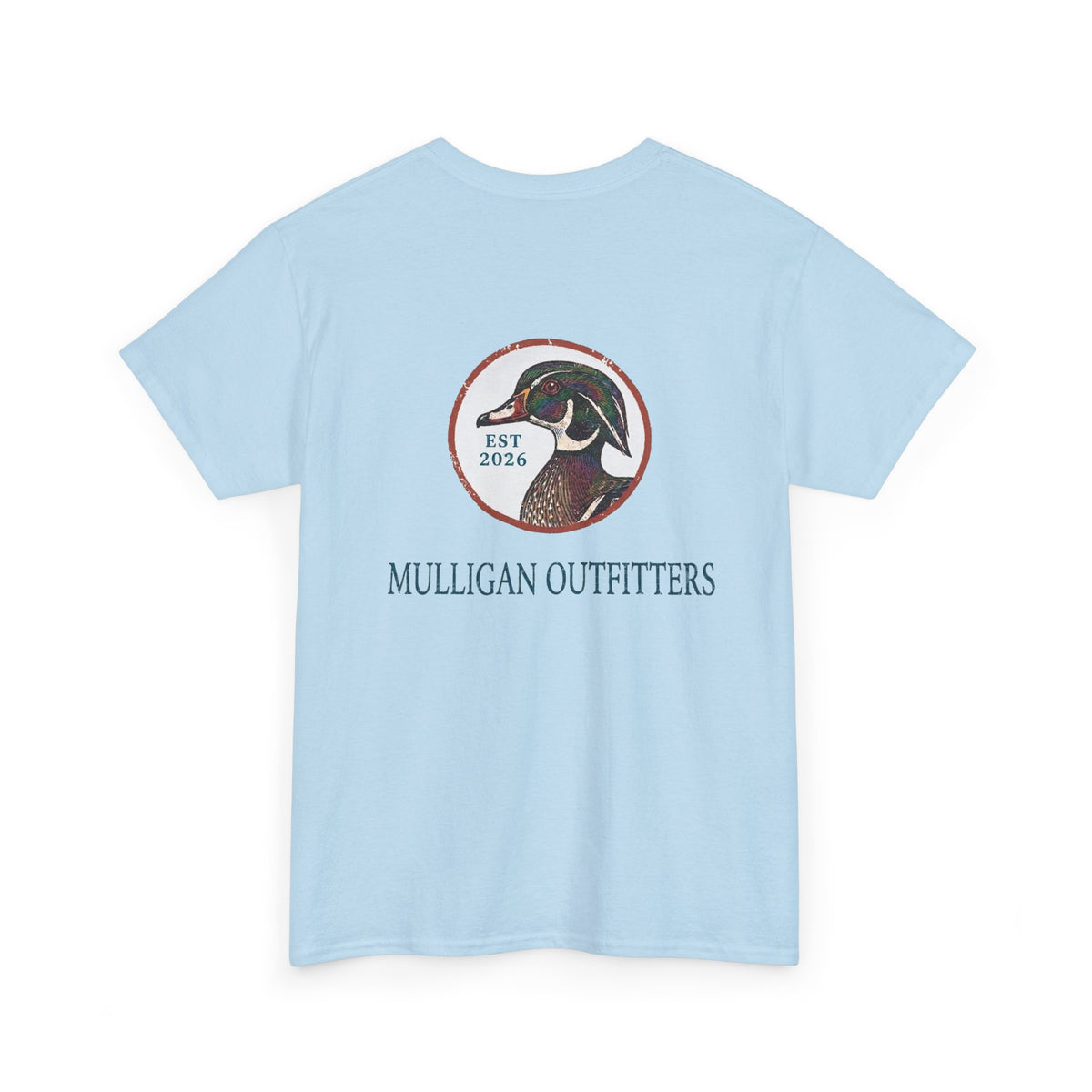 Mulligan golf T shirt, wood duck