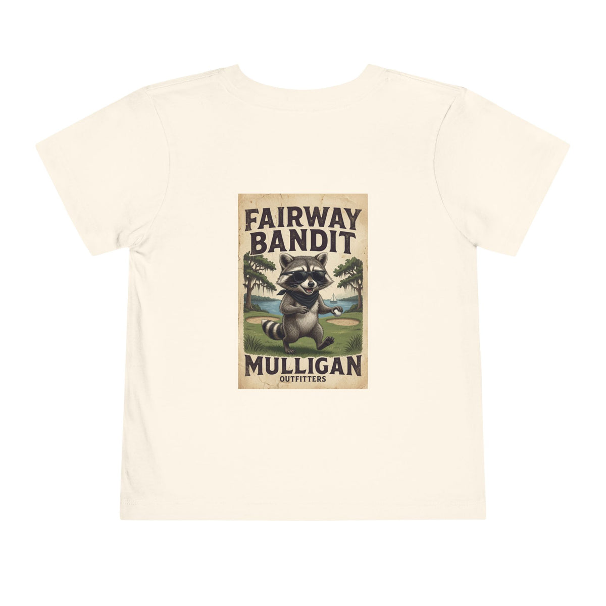 Toddler lil Mully, fairway bandit