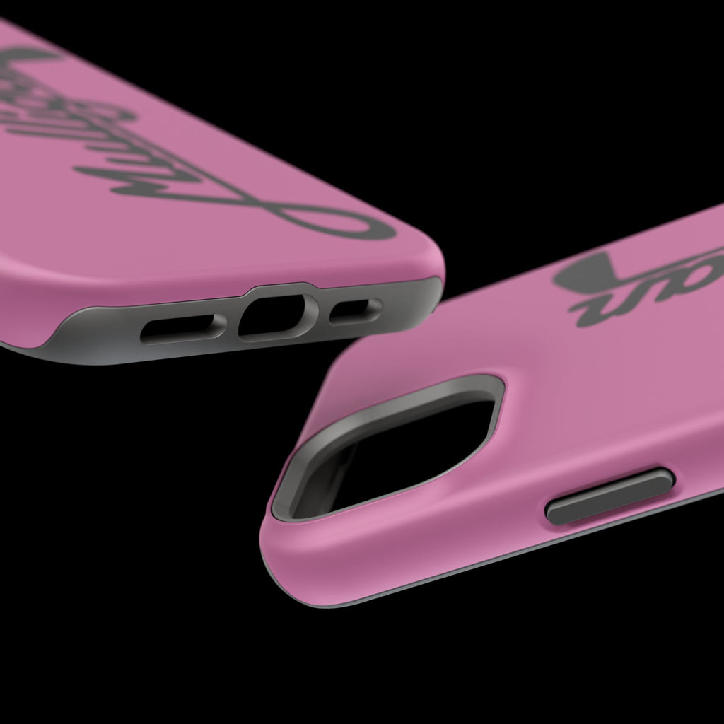 Magnetic Impact-Resistant Cases, hot pink