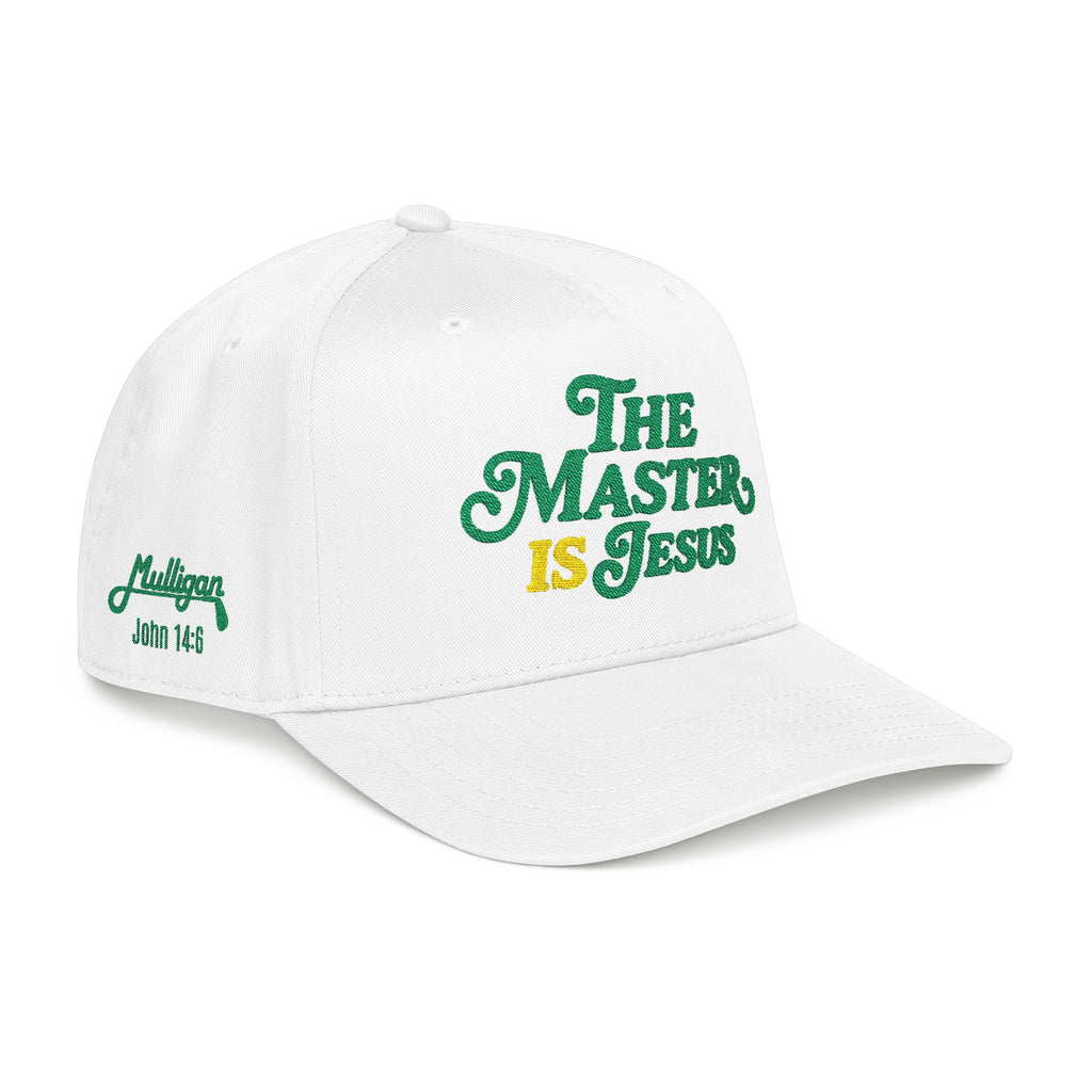 Mid Profile golf hat, Jesus is master