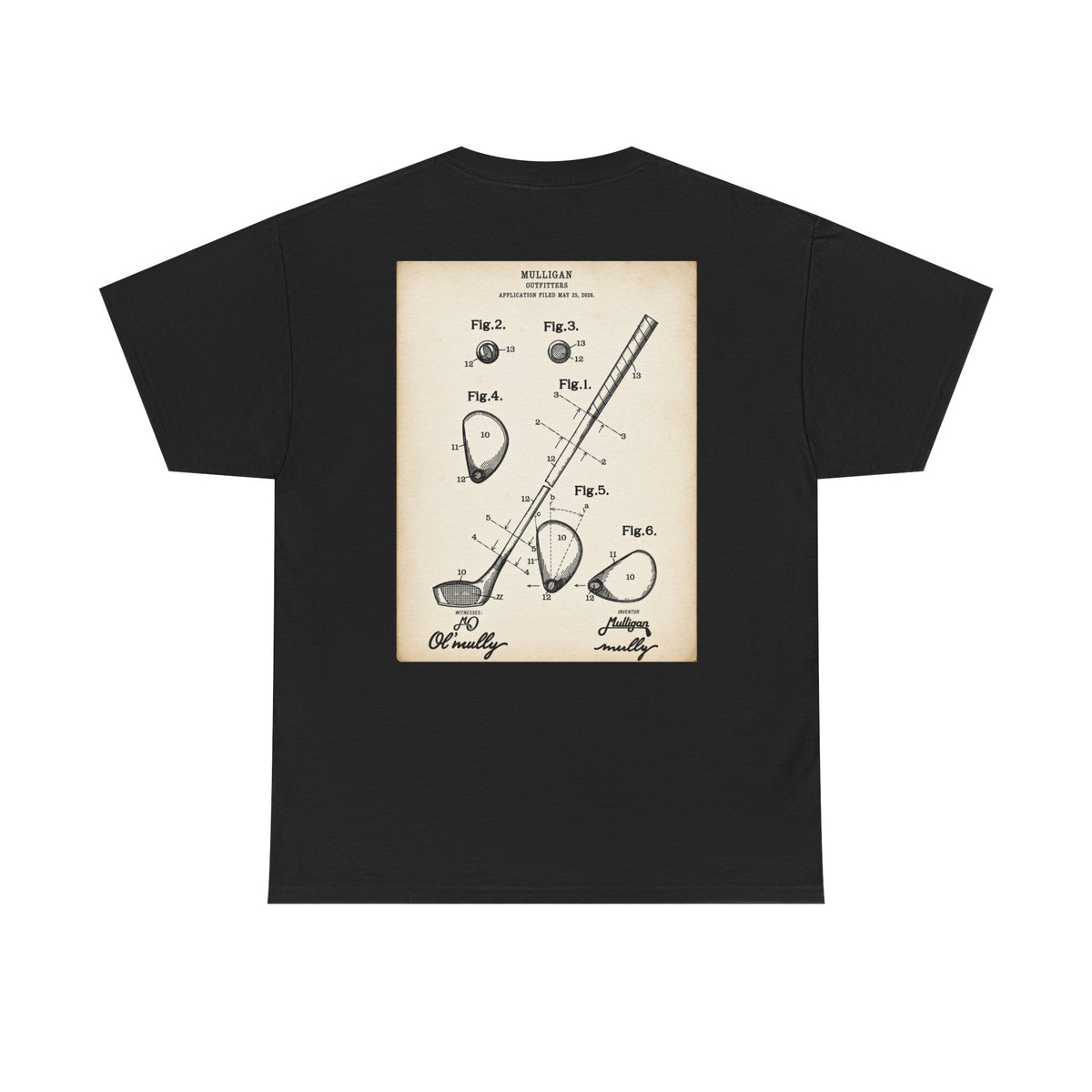 Mulligan golf T shirt, Invention