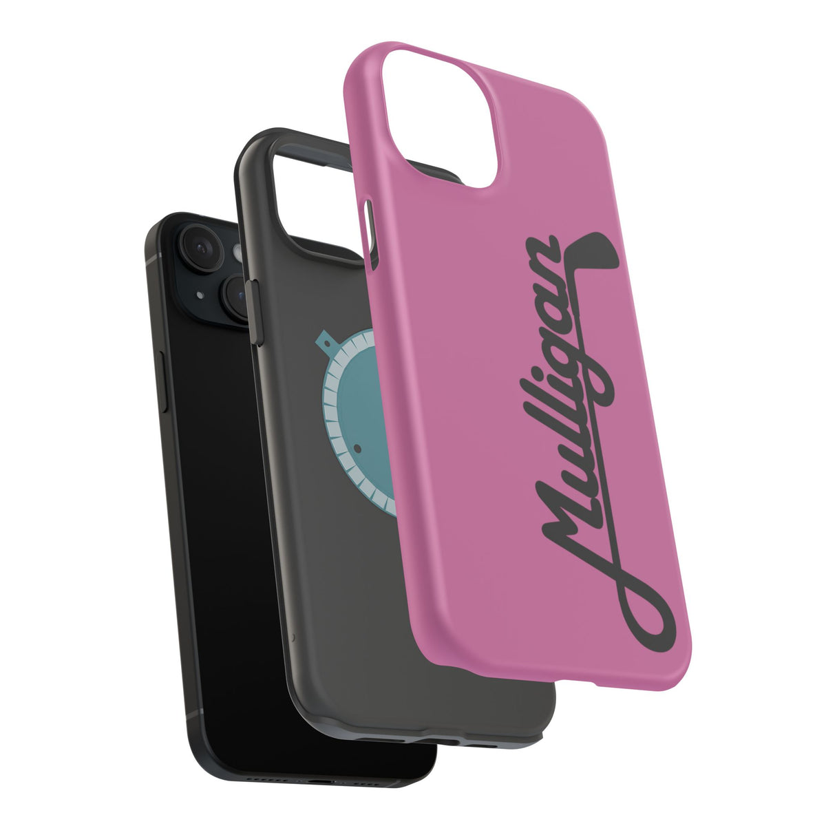 Magnetic Impact-Resistant Cases, hot pink