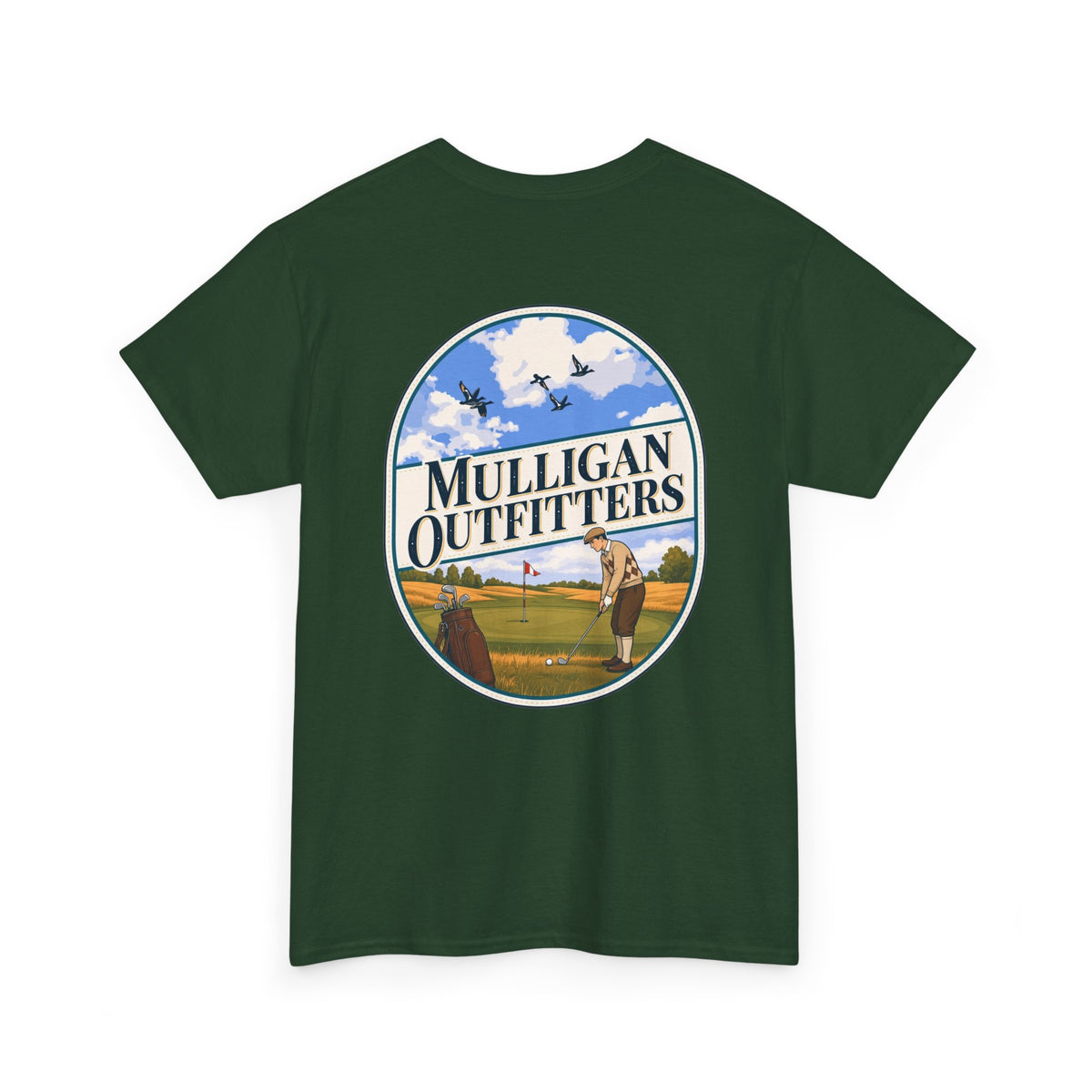 Mulligan golf T shirt, love of the game.
