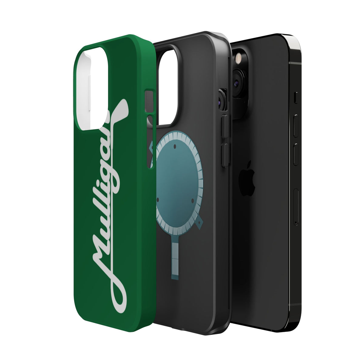 Magnetic Impact-Resistant Cases, Green