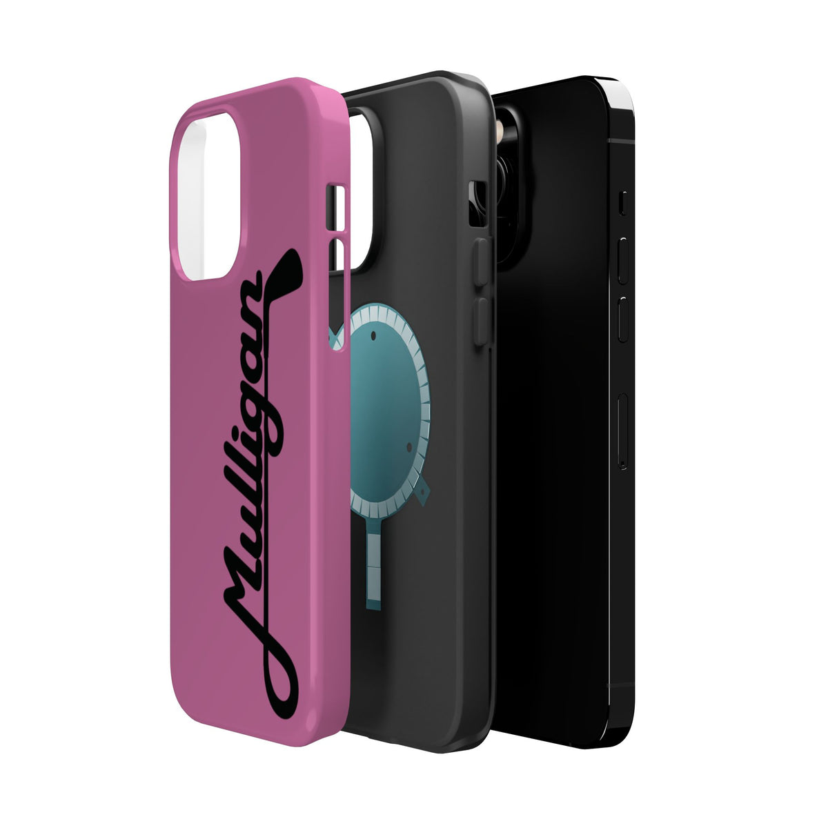 Magnetic Impact-Resistant Cases, hot pink