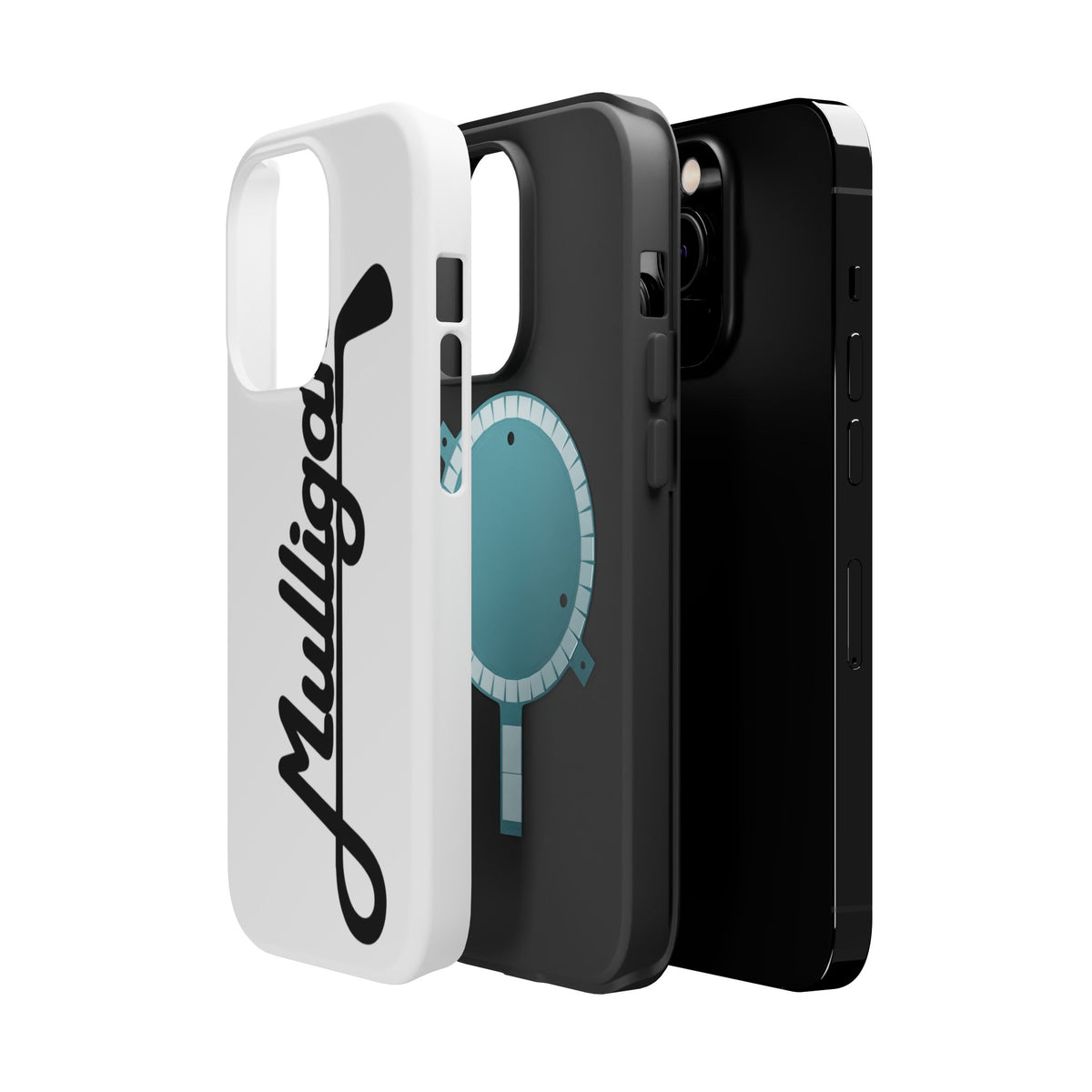 Magnetic Impact-Resistant Cases, white