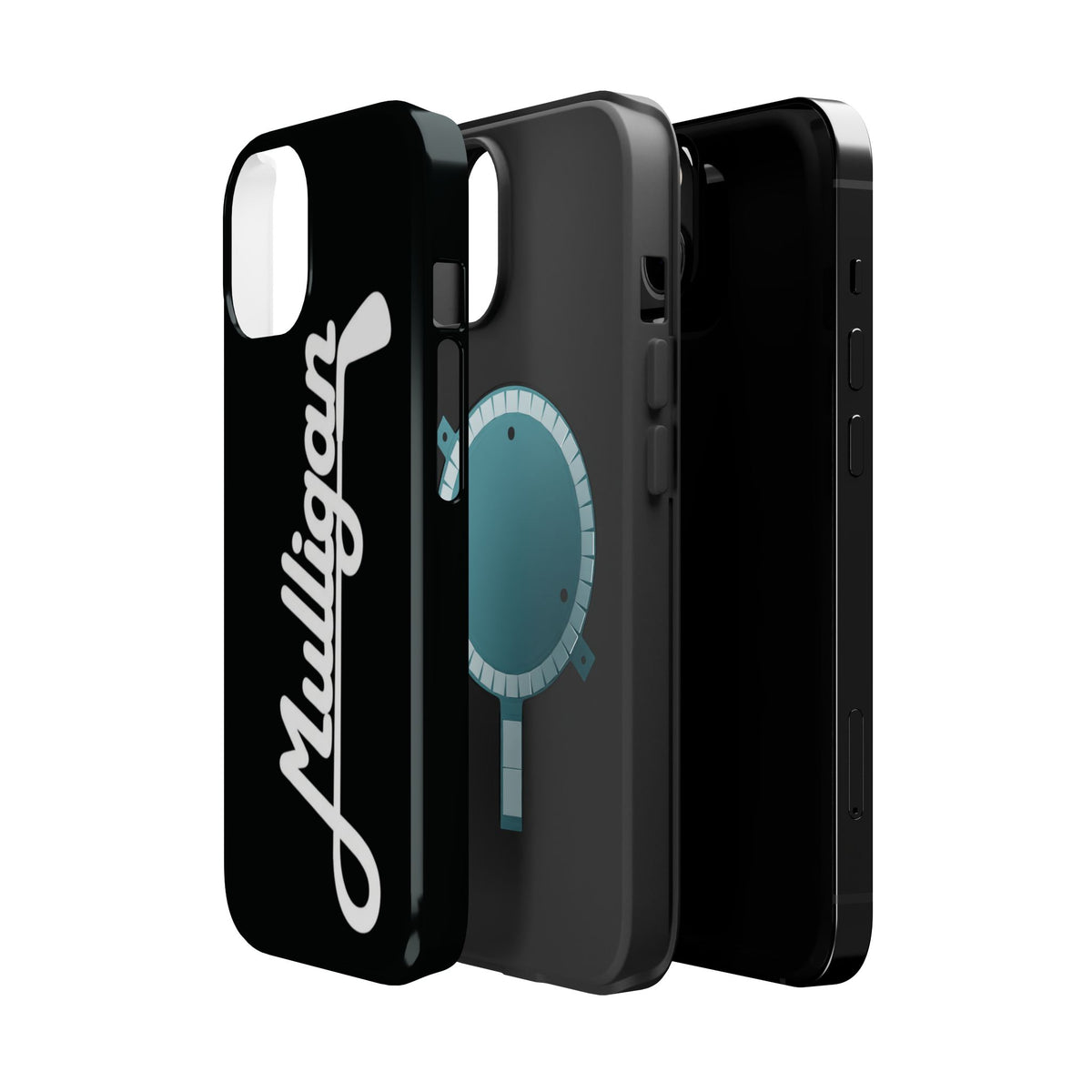 Magnetic Impact-Resistant Cases, black