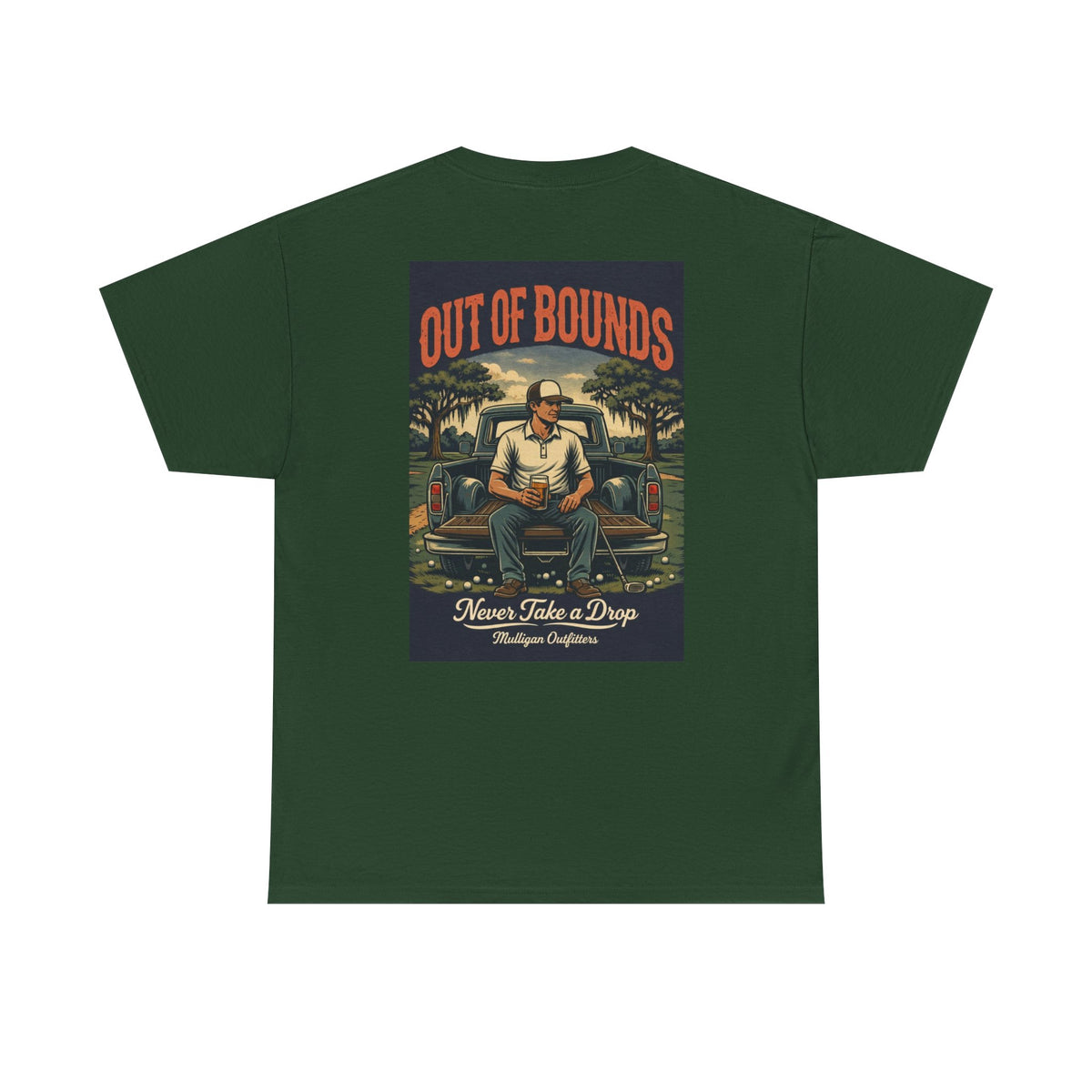 Golf Mulligan T-Shirt, Never take a drop