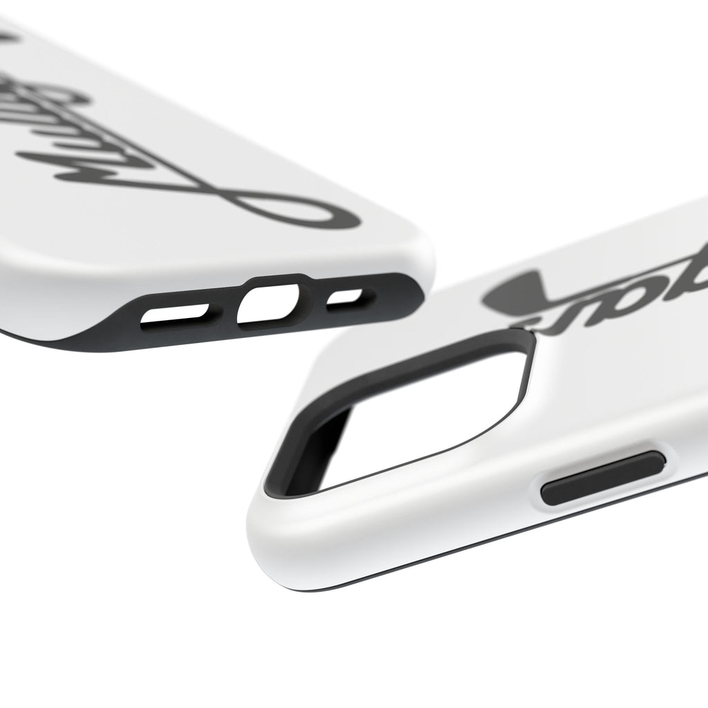 Magnetic Impact-Resistant Cases, white