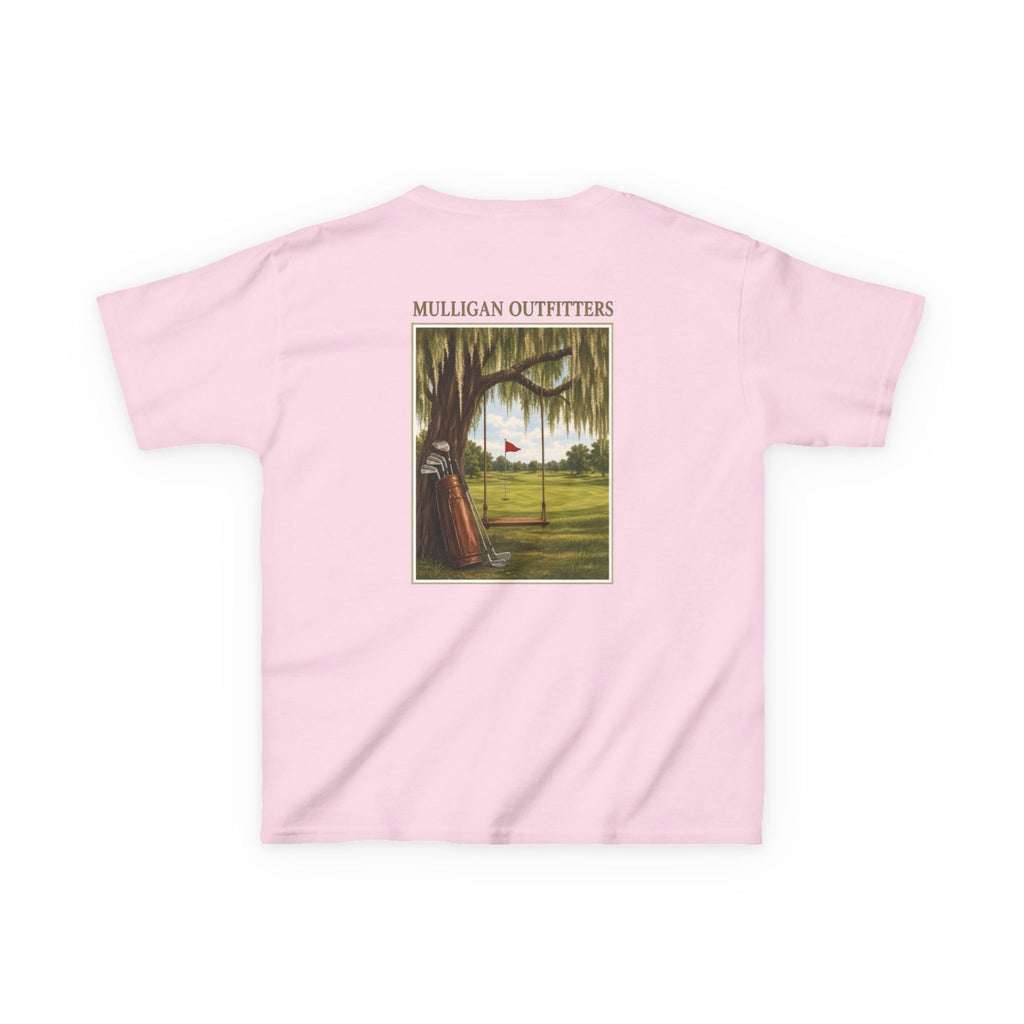 Kids T-shirt lil mully, backyard