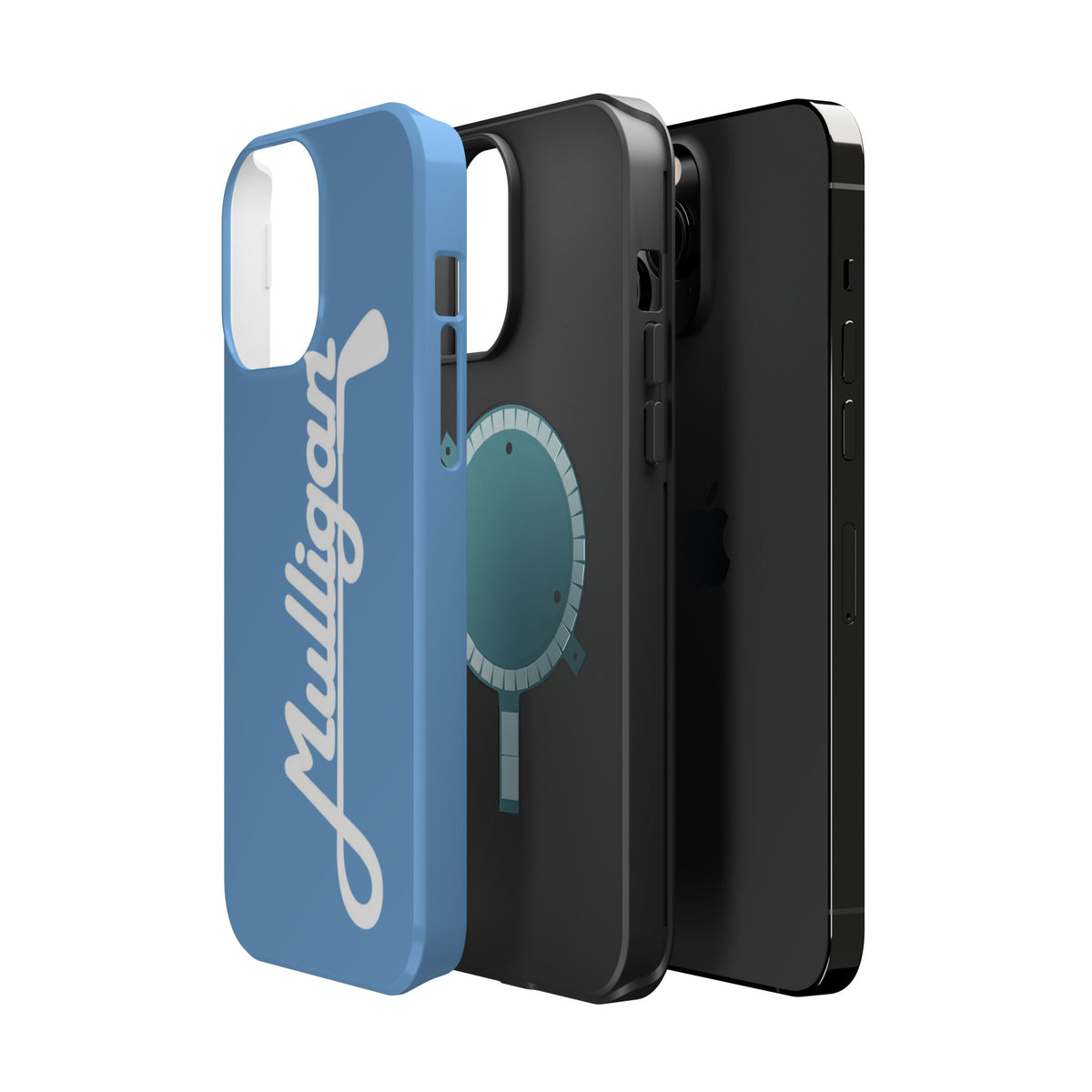 Magnetic Impact-Resistant Cases, baby blue