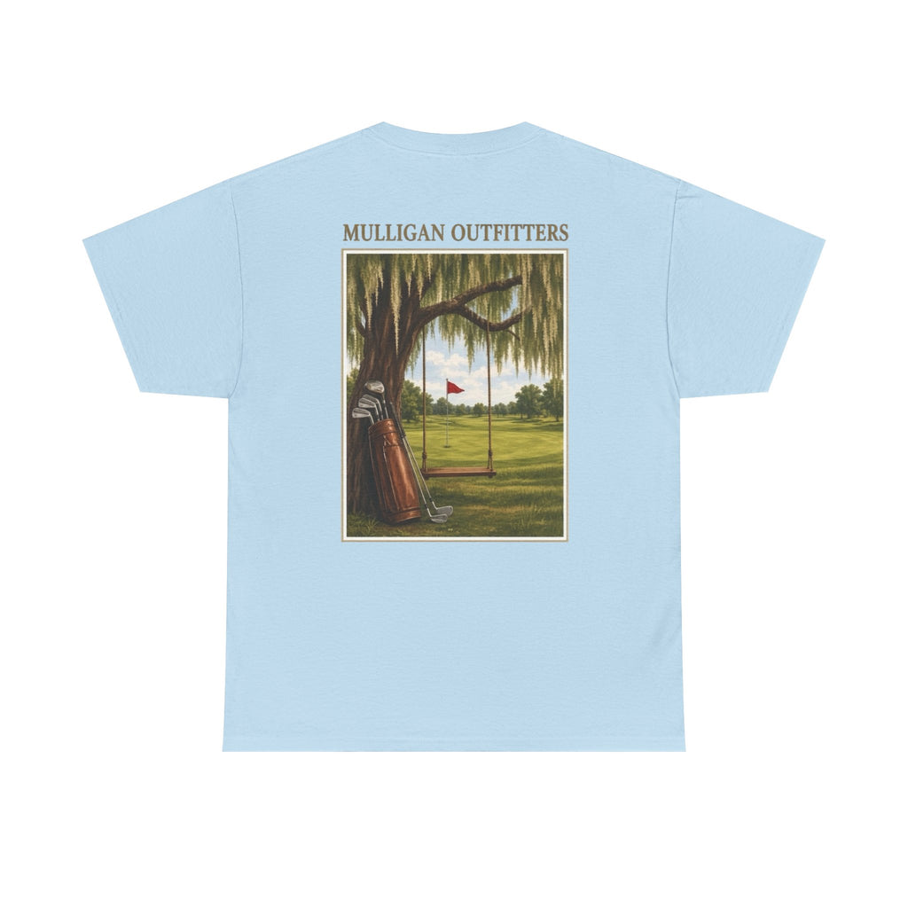 Mulligan T-Shirt, Back yard