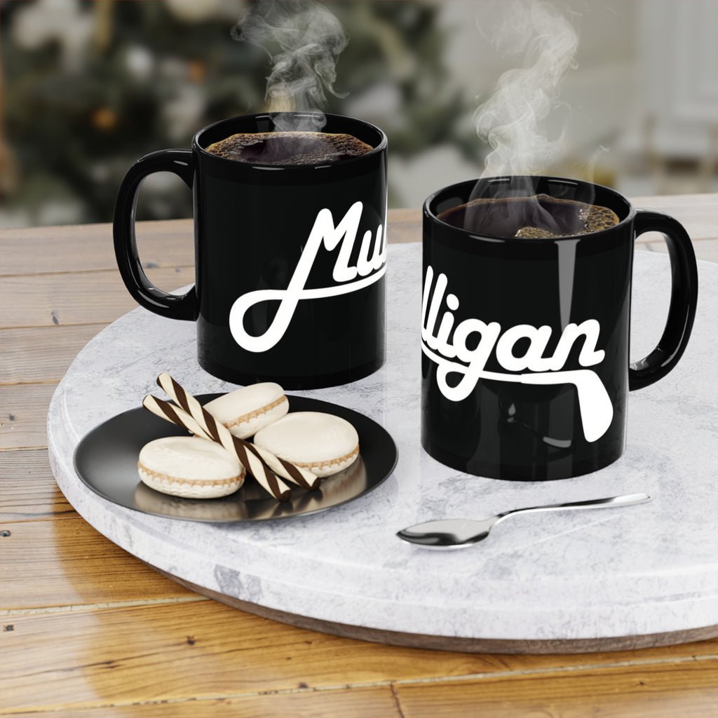Black Coffee Mug, 11oz