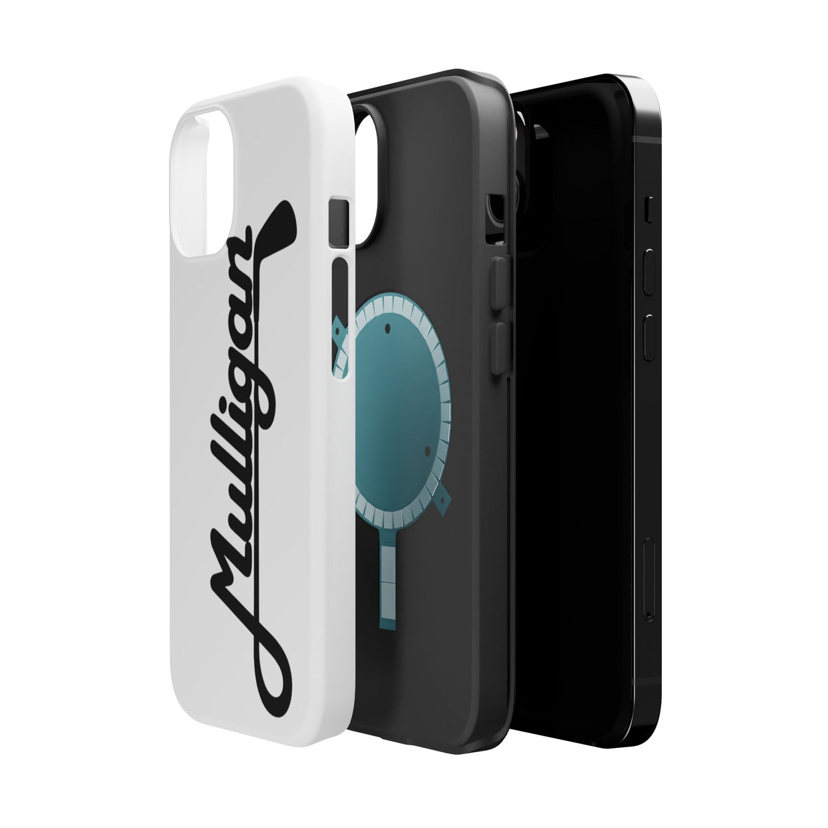 Magnetic Impact-Resistant Cases, white