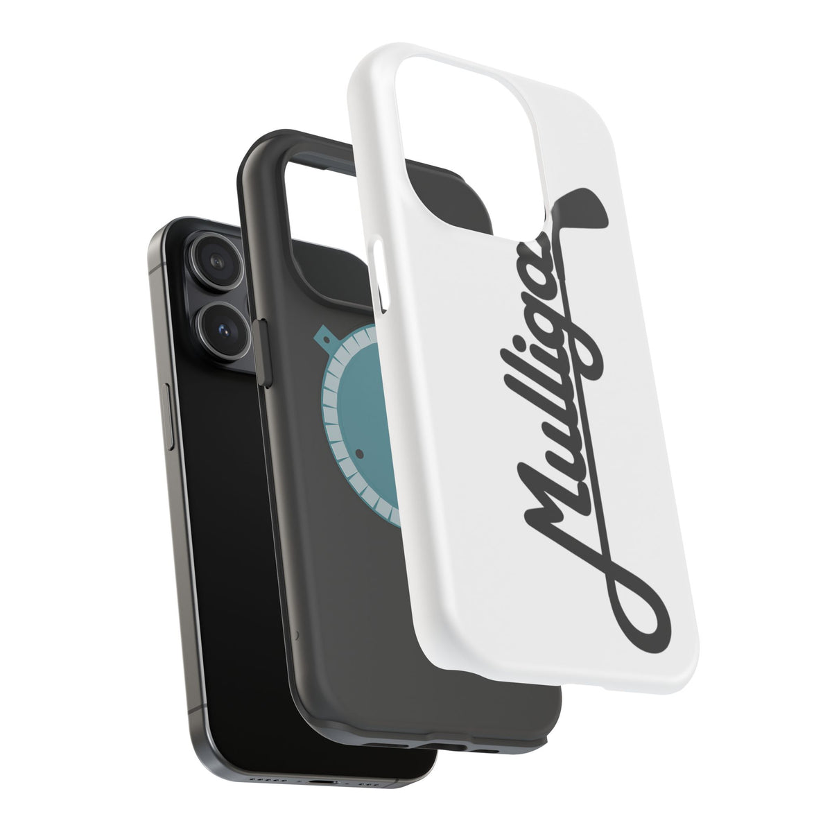 Magnetic Impact-Resistant Cases, white