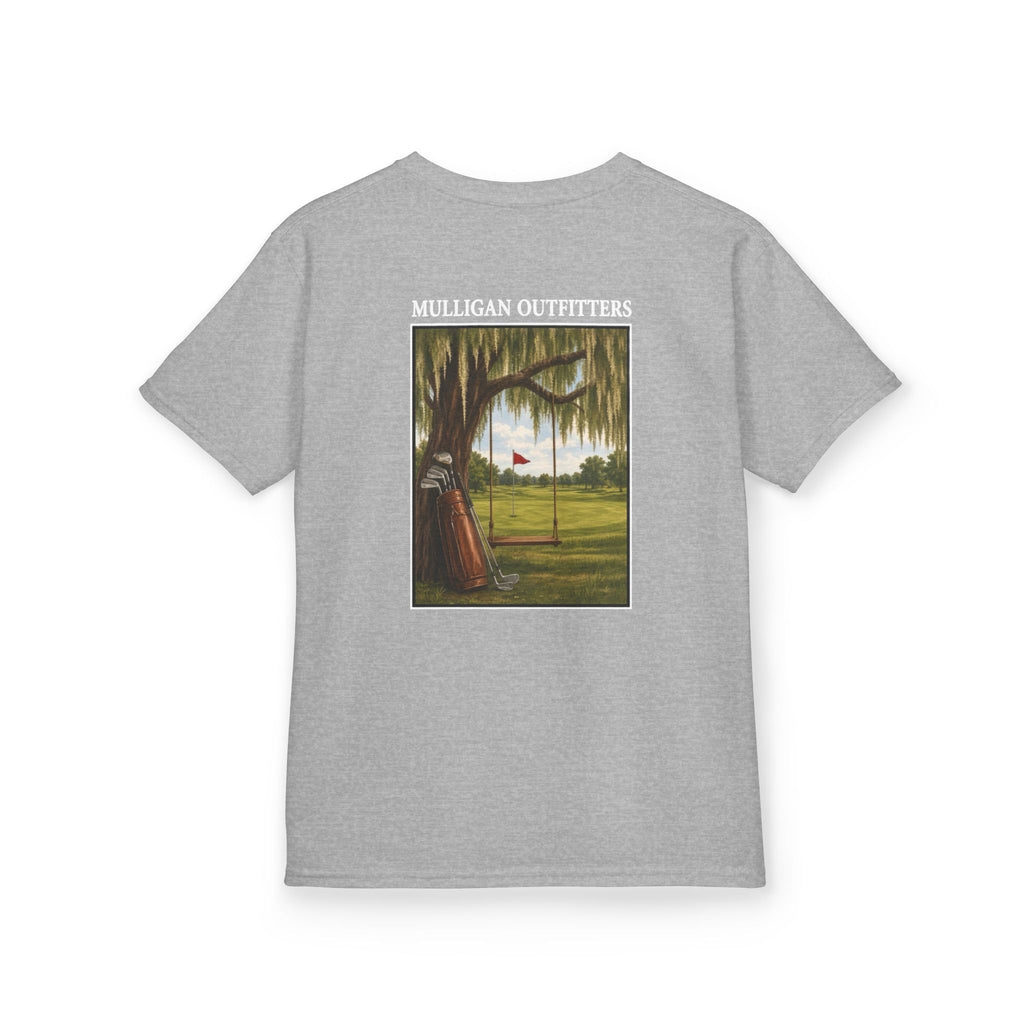 Kids T-shirt lil mully, backyard