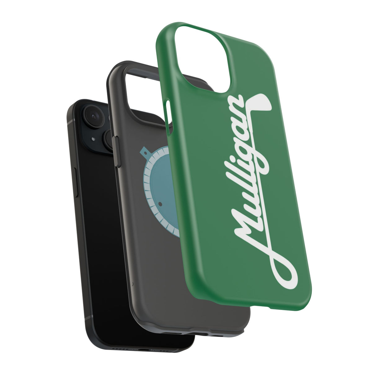 Magnetic Impact-Resistant Cases, Green