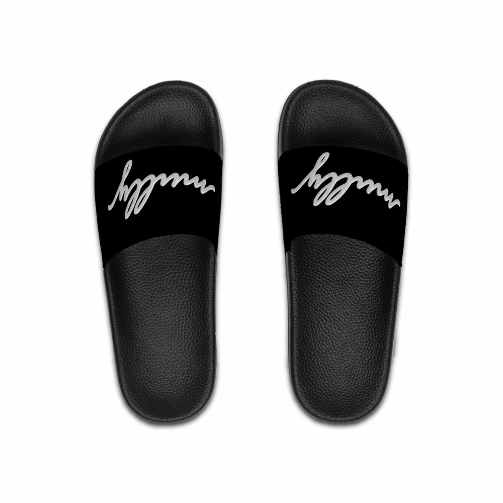 Men's Slide Sandals, black