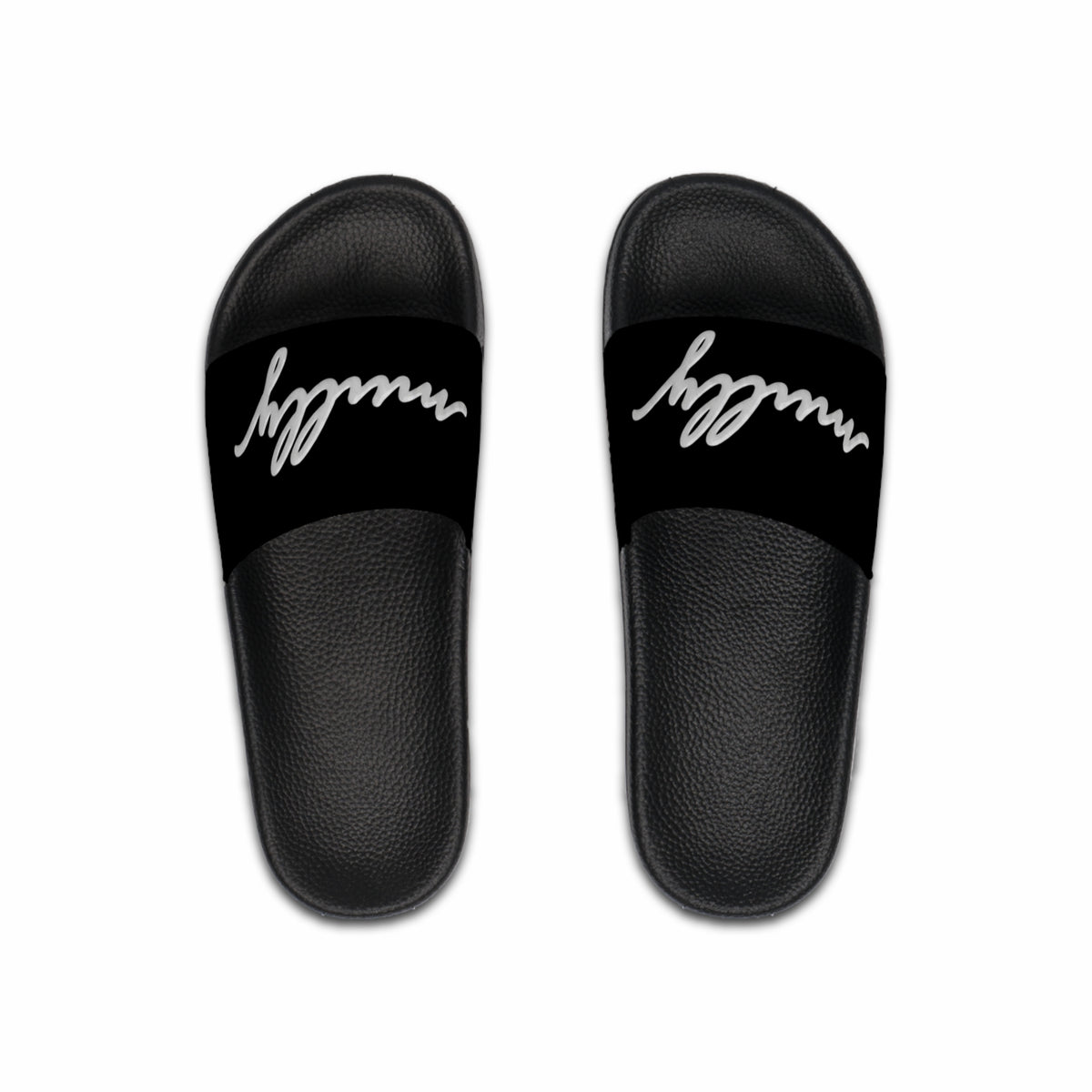 Men's Slide Sandals, black