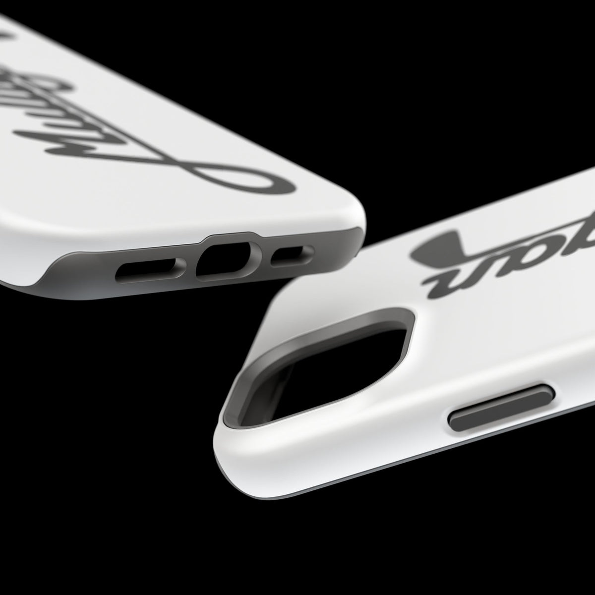 Magnetic Impact-Resistant Cases, white