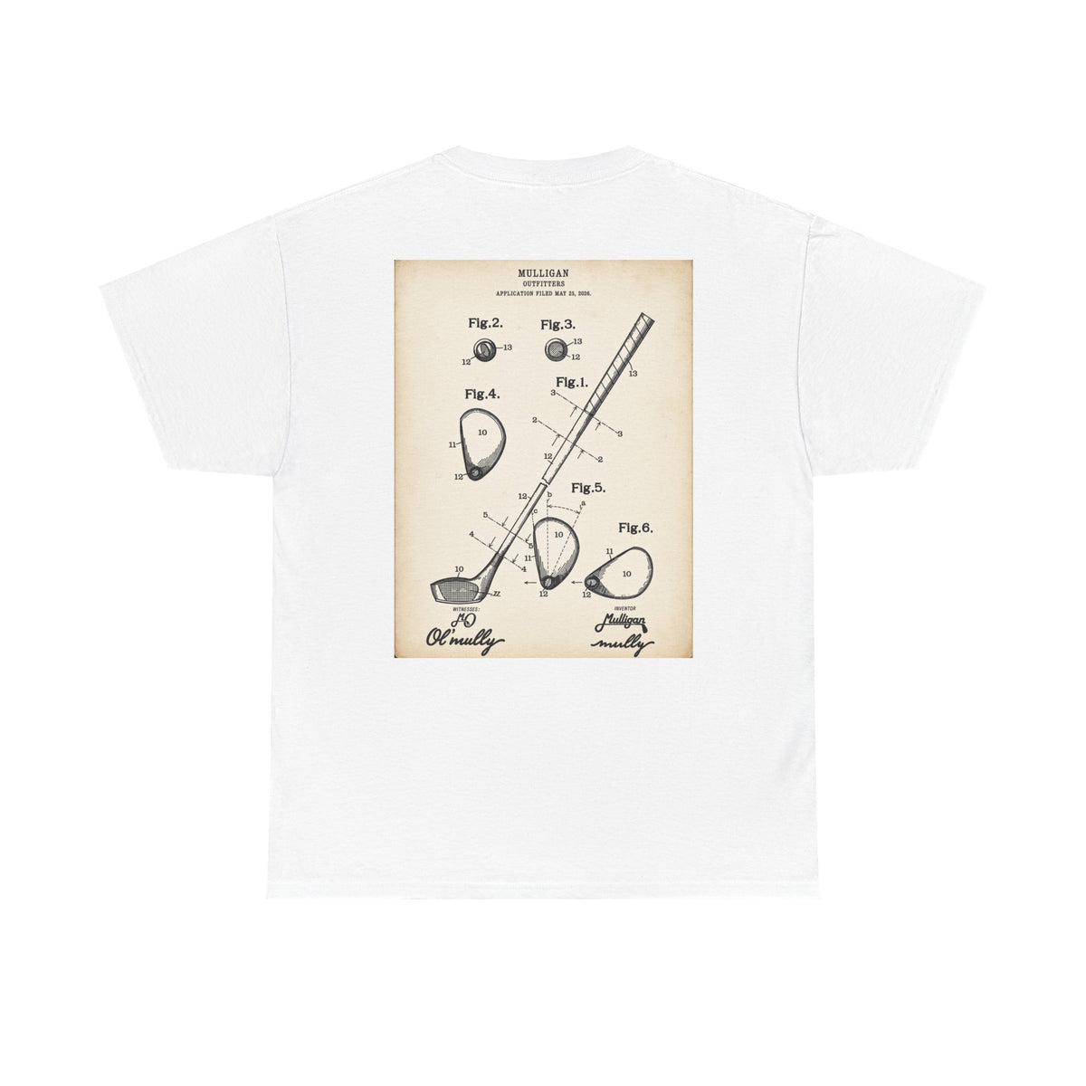 Mulligan golf T shirt, Invention