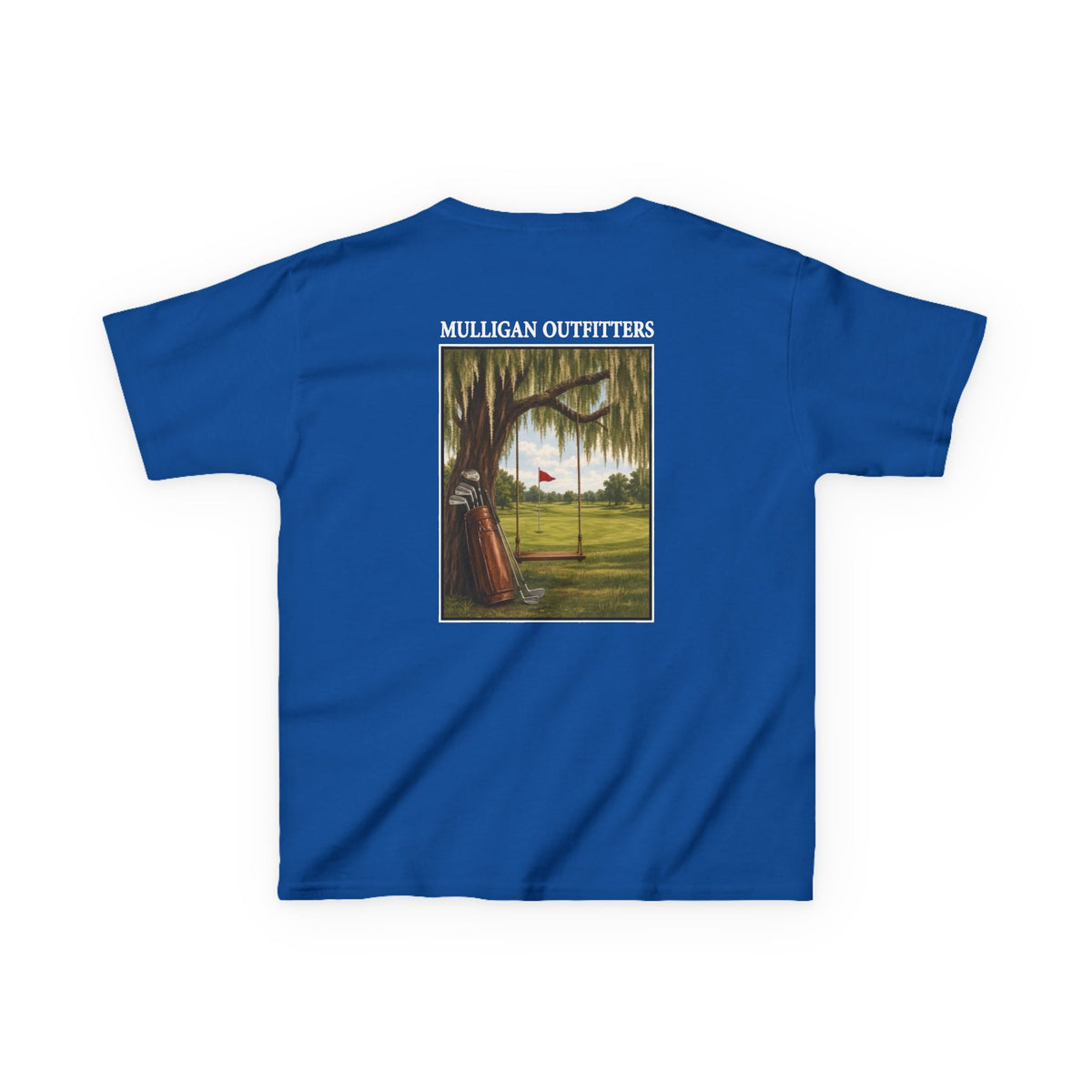 Kids T-shirt lil mully, backyard
