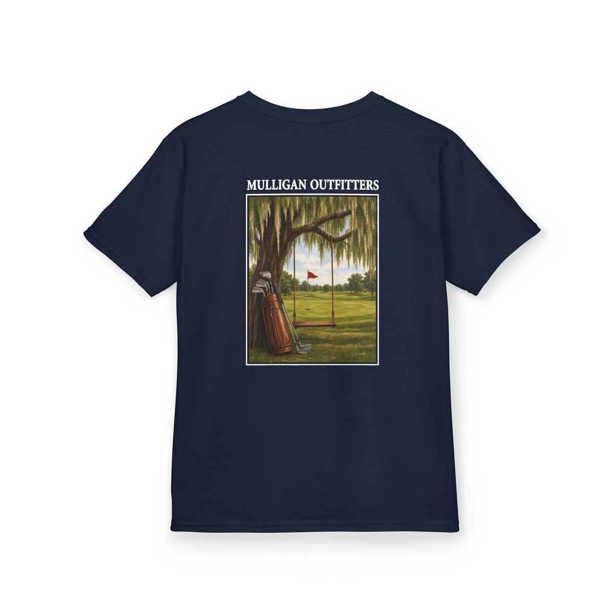 Kids T-shirt lil mully, backyard