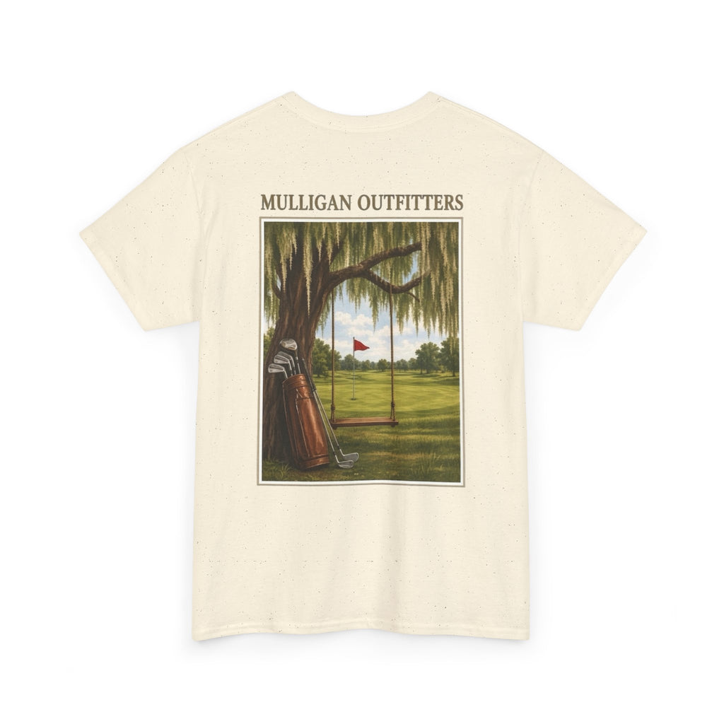 Mulligan T-Shirt, Back yard