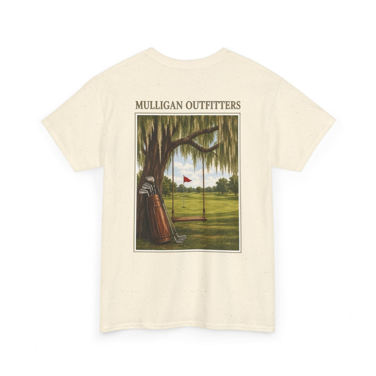 Mulligan T-Shirt, Back yard