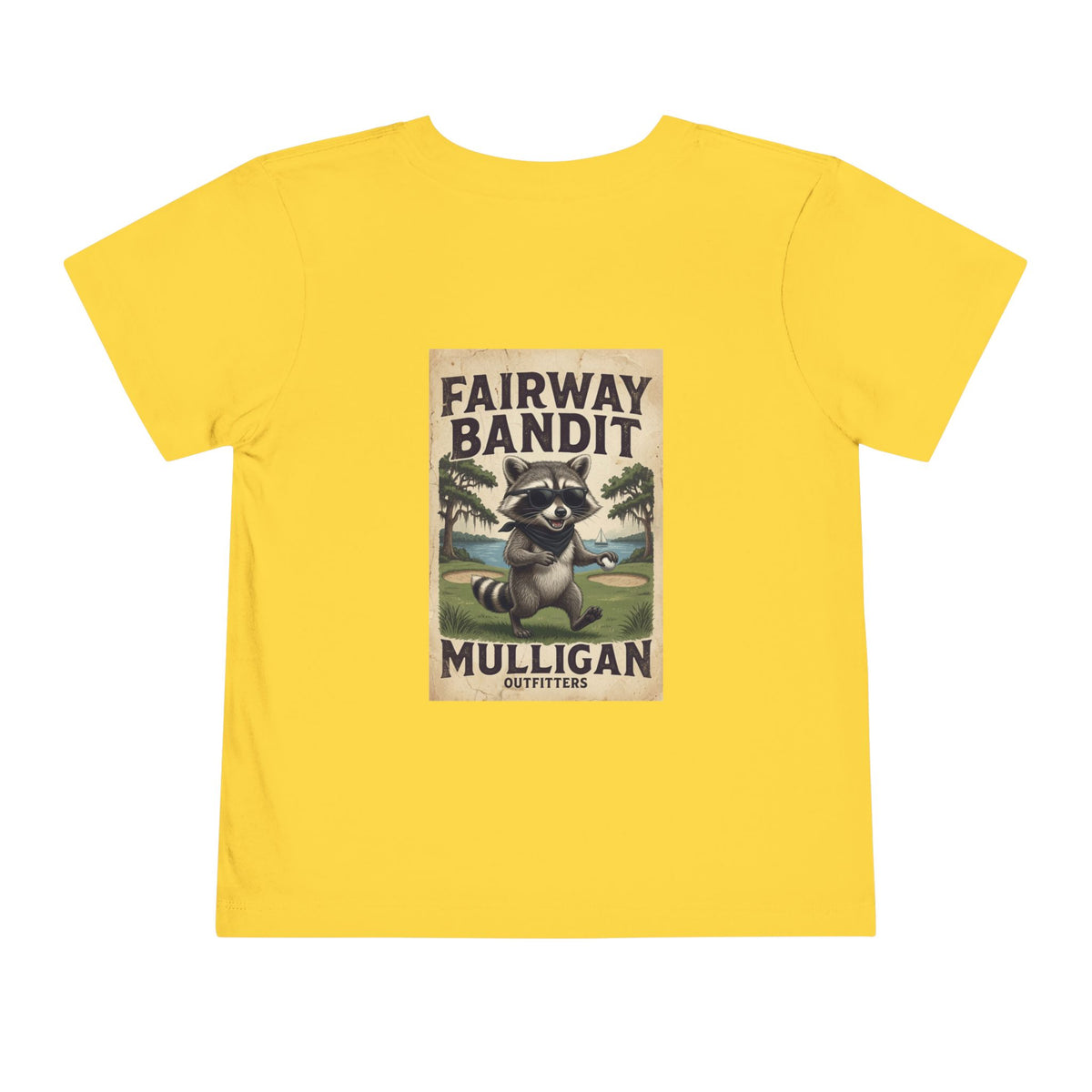 Toddler lil Mully, fairway bandit