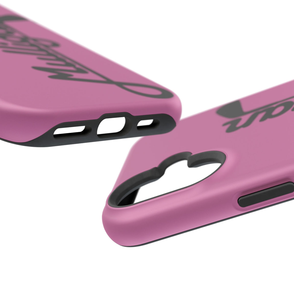 Magnetic Impact-Resistant Cases, hot pink