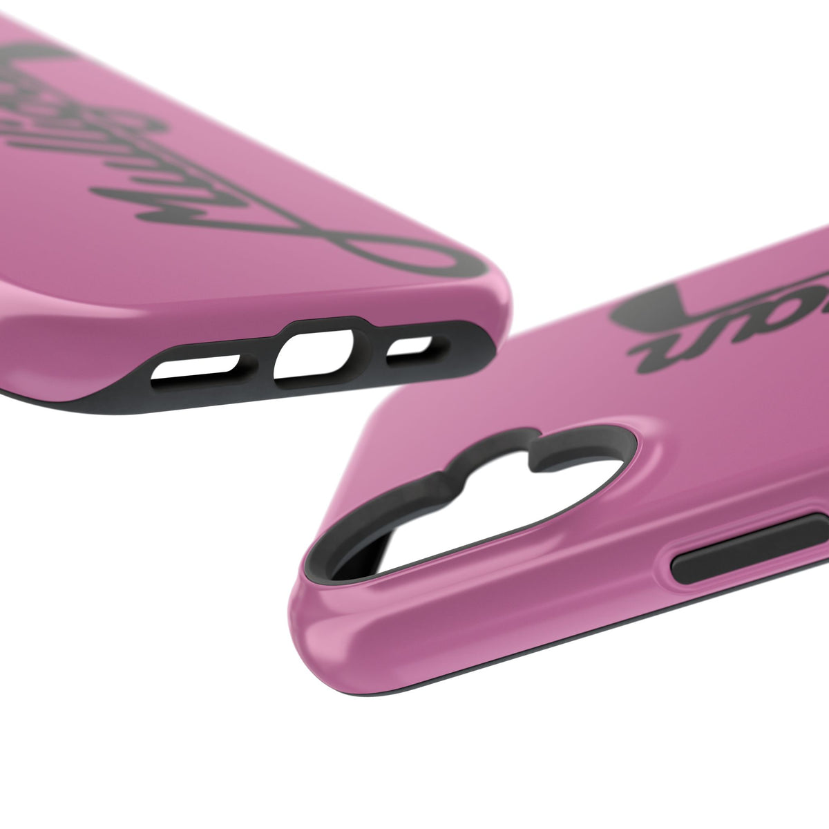Magnetic Impact-Resistant Cases, hot pink
