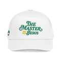 Mid Profile golf hat, Jesus is master
