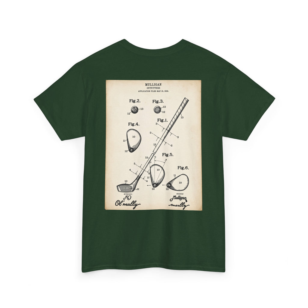 Mulligan golf T shirt, Invention