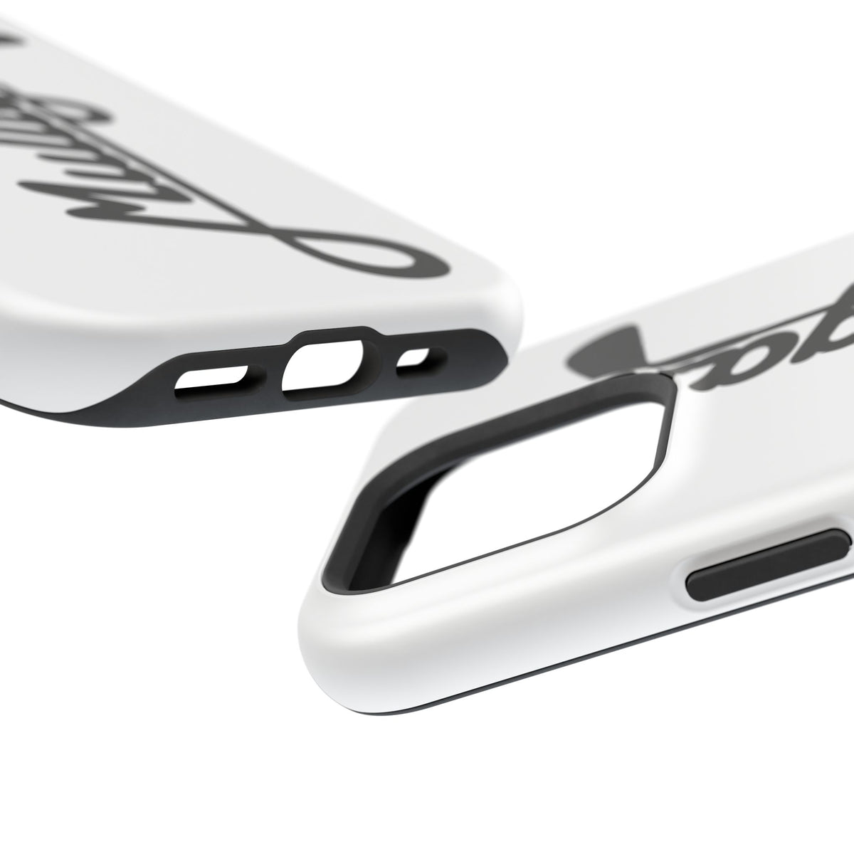 Magnetic Impact-Resistant Cases, white