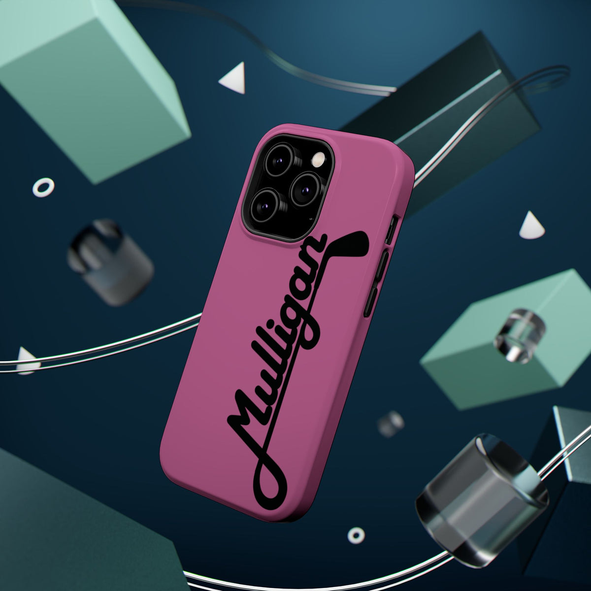 Magnetic Impact-Resistant Cases, hot pink