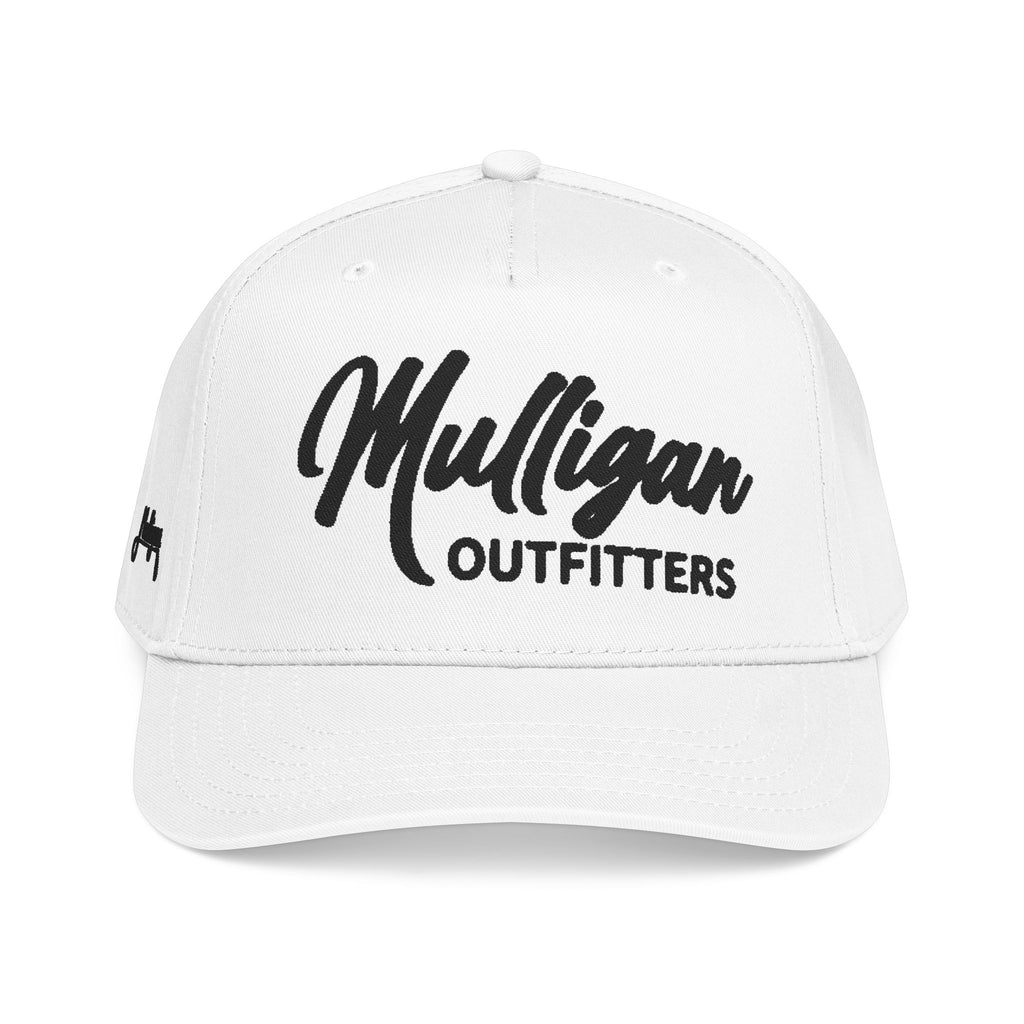 Mid profile golf hat, mulligan outfitters