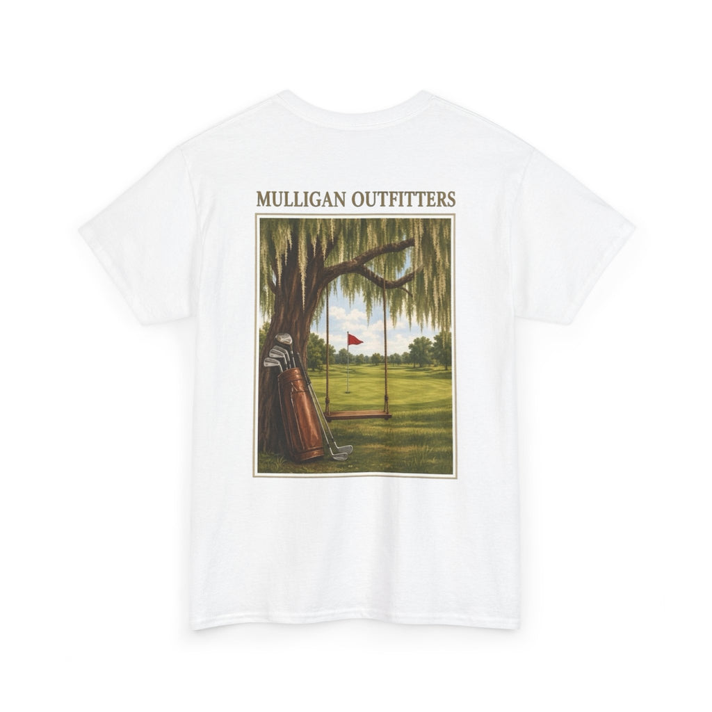 Mulligan T-Shirt, Back yard
