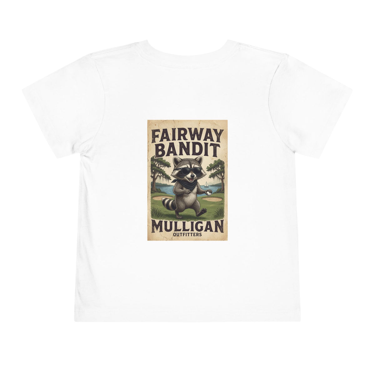 Toddler lil Mully, fairway bandit