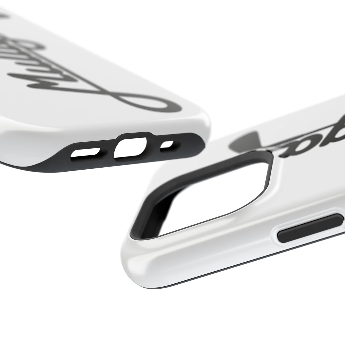 Magnetic Impact-Resistant Cases, white